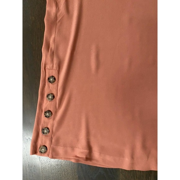 NWT~Madewell‎ Side Button Easy Dress in Sweet Dahlia~XXS/ XS - Picture 4 of 5